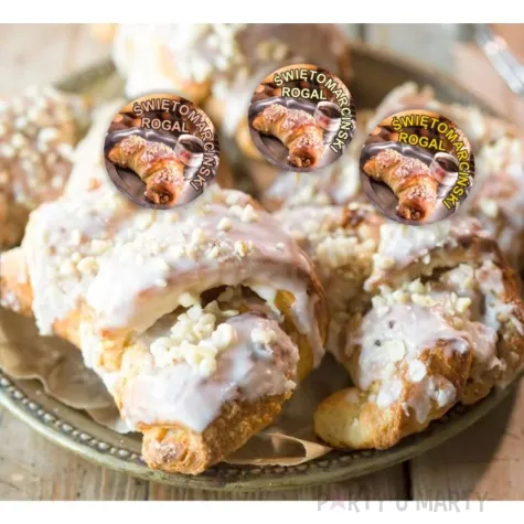 pikery rogale swietomarcinskie z lukrem 6 szt