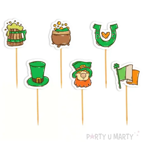 pikery sw patryk zielone szczescie mix 6 szt