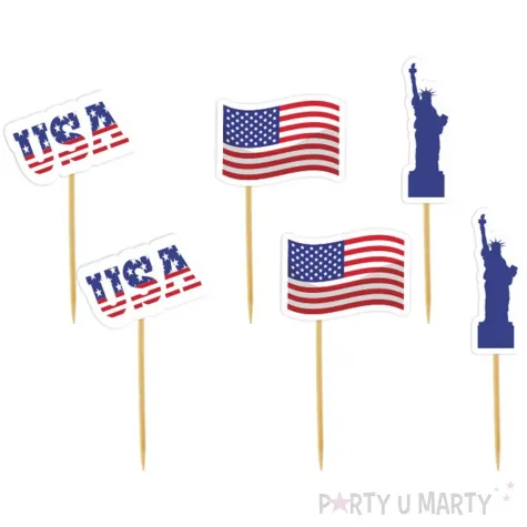 pikery usa statua wolnosci 6 szt