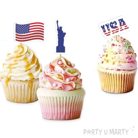 pikery usa statua wolnosci 6 szt