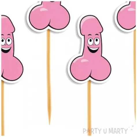 pikery wesole peniski 6 szt