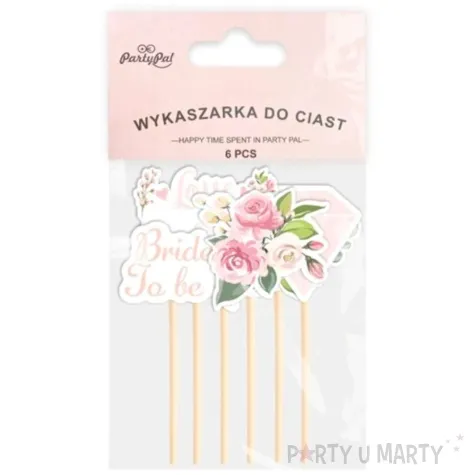 pikery wieczor panienski love made with kolorowe partypal 6 szt