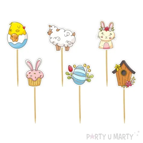 pikery wielkanocna radosc mix 6 szt