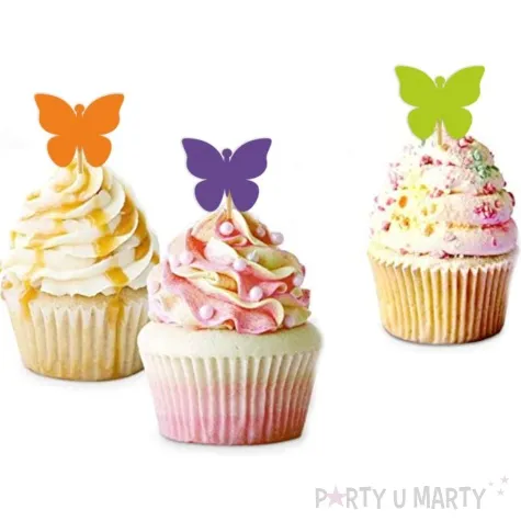 pikery wiosna motylki mix 6 szt