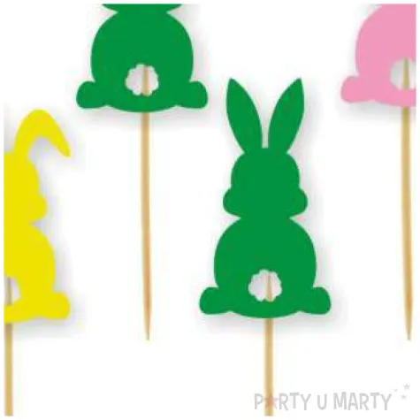 pikery zajaczki mix 6 szt