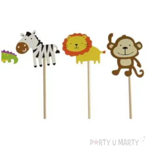 pikery zwierzeta safari mix arpex 12 cm 7 szt