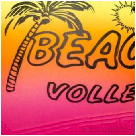 pilka plazowa fluoro beach kemis kolorowa 15 cm