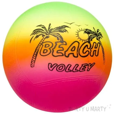 pilka plazowa fluoro beach kemis kolorowa 15 cm