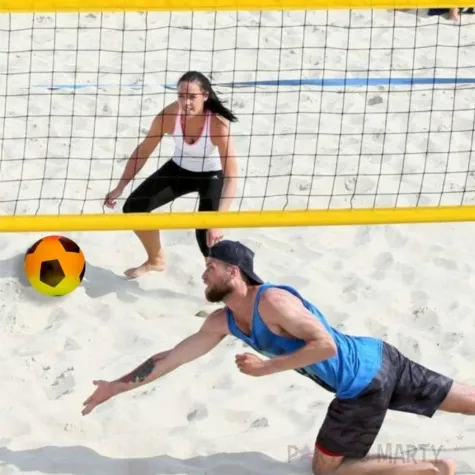 pilka plazowa pilka nozna lg imports kolorowa 23 cm