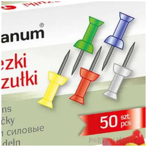 pinezki beczulki mix titanum 50 szt