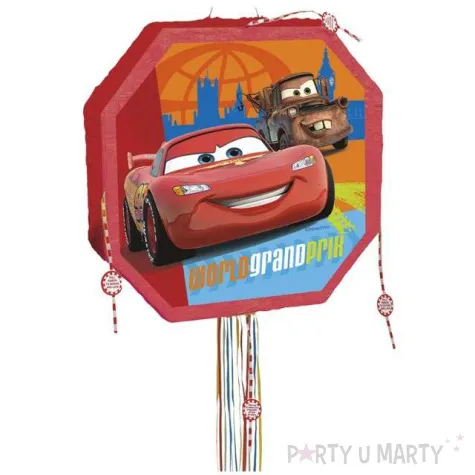 piniata auta cars zygzak unique rozm 43x43 cm