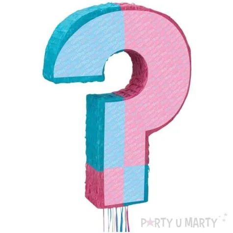 piniata baby shower poznajmy plec dziecka unique 52x38 cm