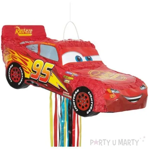piniata cars zygzak mcqueen unique 53x25 cm
