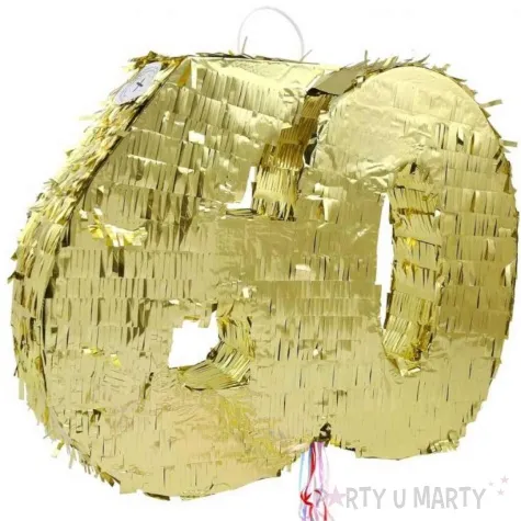 piniata cyfra 60 zloty godan 40 5 x 50 cm