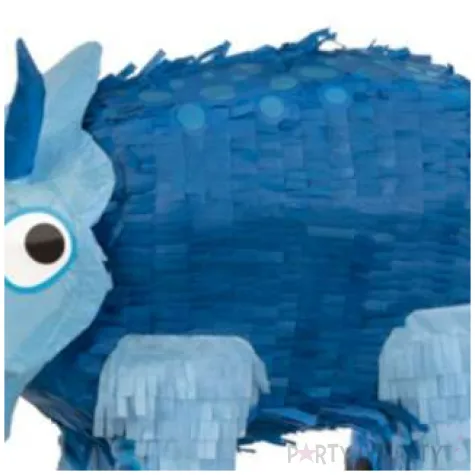 piniata dinozaur triceratops niebieski unique 48 x 30 5 cm