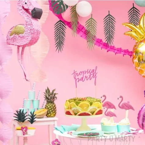 piniata flaming rozowy partydeco 55 x 25 cm