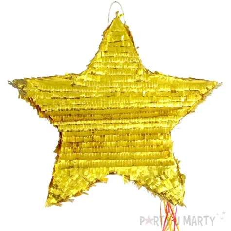 piniata gwiazda zloty godan 45 x 45 cm