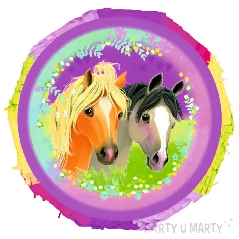 piniata konie wiosenny klimat amscan 33 x 33 cm