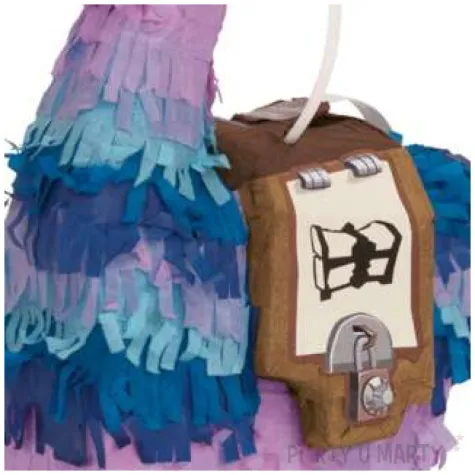 piniata lama fortnite unique 25 x 15 cm