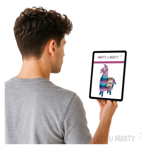 piniata lama fortnite unique 51 x 28 cm