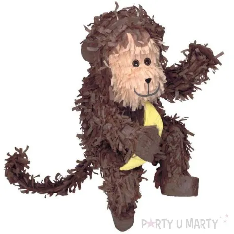 piniata malpka brazowy amscan 51 x 25 cm