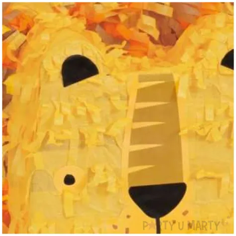 piniata mini lew unique 18 x 17 cm