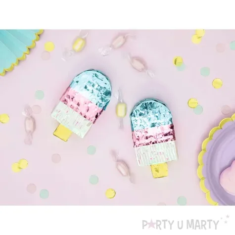 piniata mini lod na patyku partydeco 11 5 x 6 cm