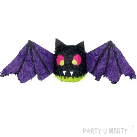 piniata nietoperz batman czarny amscan 57 x 34 cm