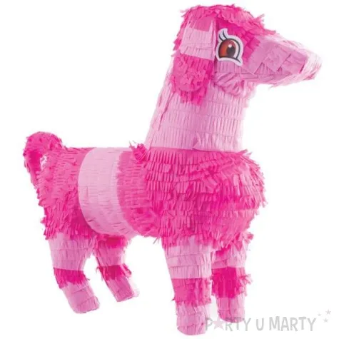 piniata piesek rozowy funnyfashion 50x45 cm