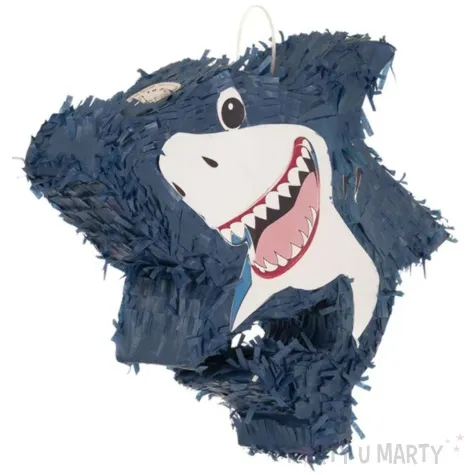 piniata rekin wesoly granatowy smiffys 45 x 36 cm