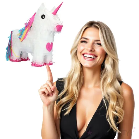 piniata slodki jednorozec folat 35x35 cm