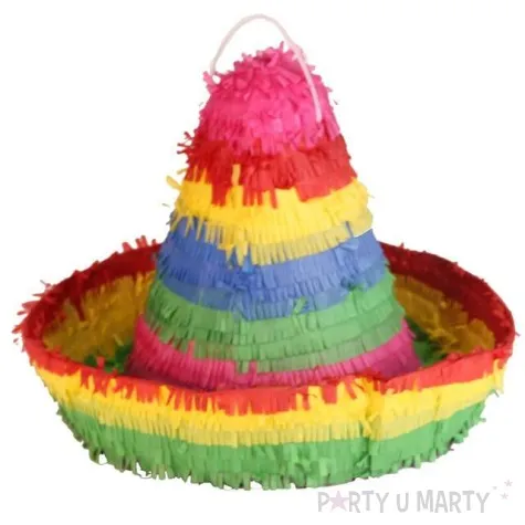 piniata sombrero amscan 38x35 cm