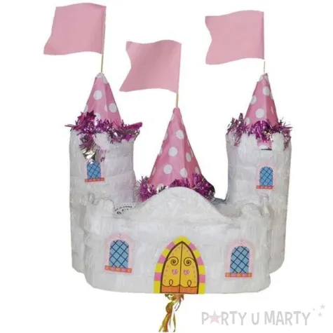 piniata zamek ksiezniczki funnyfashion 30x28 cm