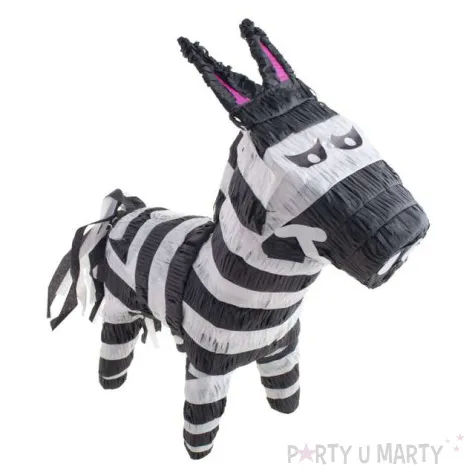 piniata zebra funnyfashion 50 x 48 cm