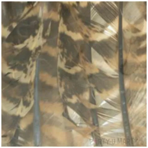 piorka dekoracyjne cetki szaro brazowe aliga 10 15 cm 8 szt