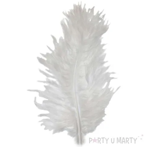 piorka dekoracyjne classic biale titanum 50 szt