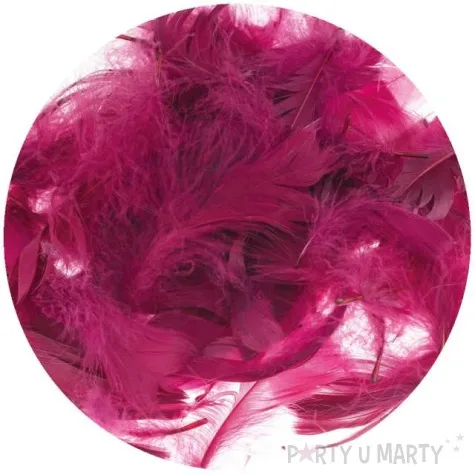 piorka dekoracyjne classic bordowy brewis 1 9 cm 250 szt