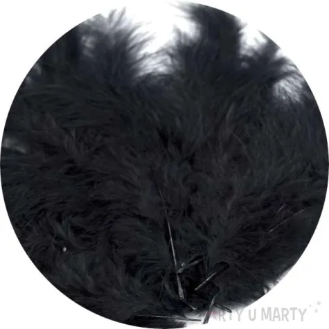 piorka dekoracyjne classic czarny stoklasa 9 16 cm 20 szt