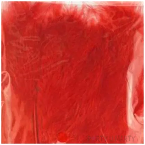 piorka dekoracyjne classic czerwone aliga 10 12 cm 50 szt