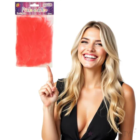 piorka dekoracyjne classic czerwone jasne aliga 10 12 cm 50 szt