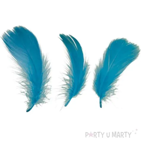 piorka dekoracyjne classic niebieskie jasne titanum 16 g