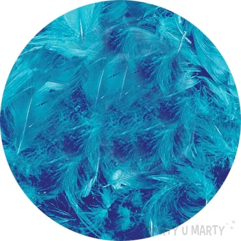 piorka dekoracyjne classic niebieskie jasne titanum 16 g