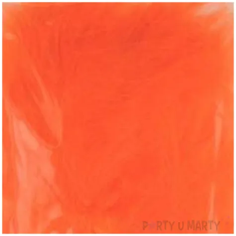 piorka dekoracyjne classic pomaranczowe aliga 10 12 cm 50 szt