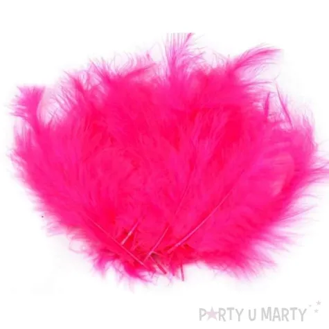 piorka dekoracyjne classic rozowy stoklasa 9 16 cm 20 szt