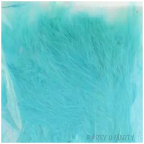 piorka dekoracyjne classic turkusowa aliga 10 12 cm 50 szt