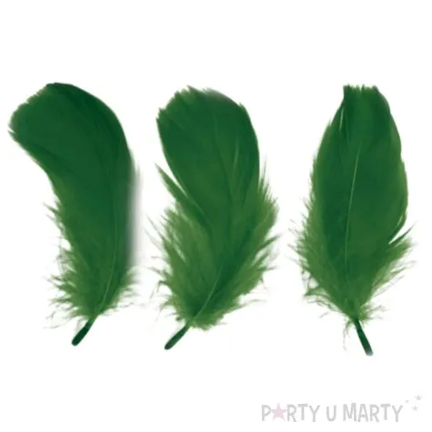 piorka dekoracyjne classic zielone ciemne titanum 16 g