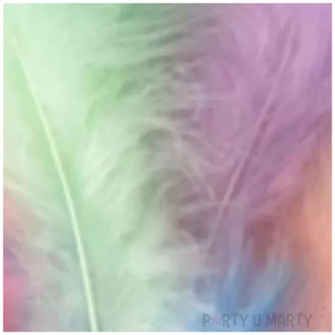 piorka dekoracyjne dlugie kolorowe partypal 10 15 cm 50 szt