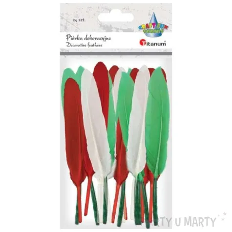 piorka lotki mix titanum 24 szt