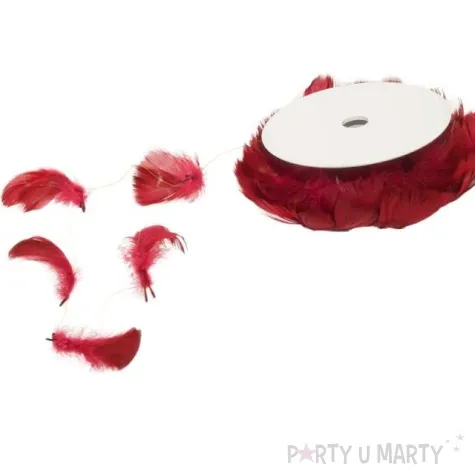 piorka na drucie bordo 10 m 1 szt