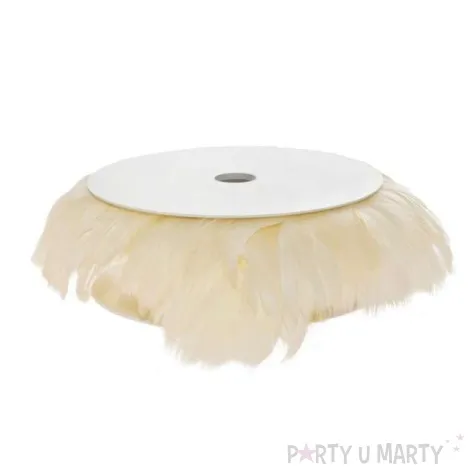 piorka na drucie kremowy 10 m 1 szt